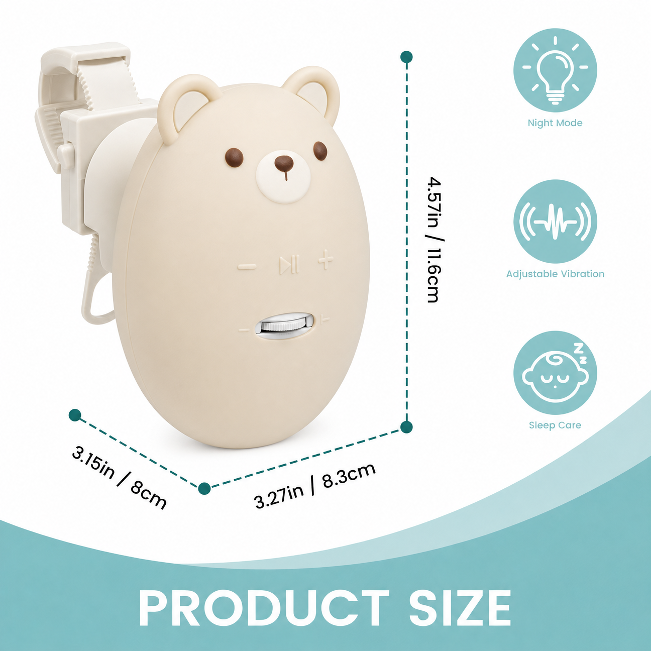 Bear shaped Babies Products Hands-Free Baby Stroller Rocker Device Newborn New Born Baby Products Accessories