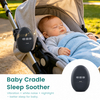 White Noise Baby Sleep Soother with Night Light Stroller Clip